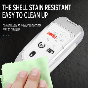 Portachiavi custodia portachiavi per Jeep Renegade Compass Grand Cherokee per Chrysler 300C Wrangler Dodge accessori auto portachiavi - Portachiavi custodia portachiavi per Jeep Renegade Compass Grand Cherokee per Chrysler 300C Wrangler Dodge accessori