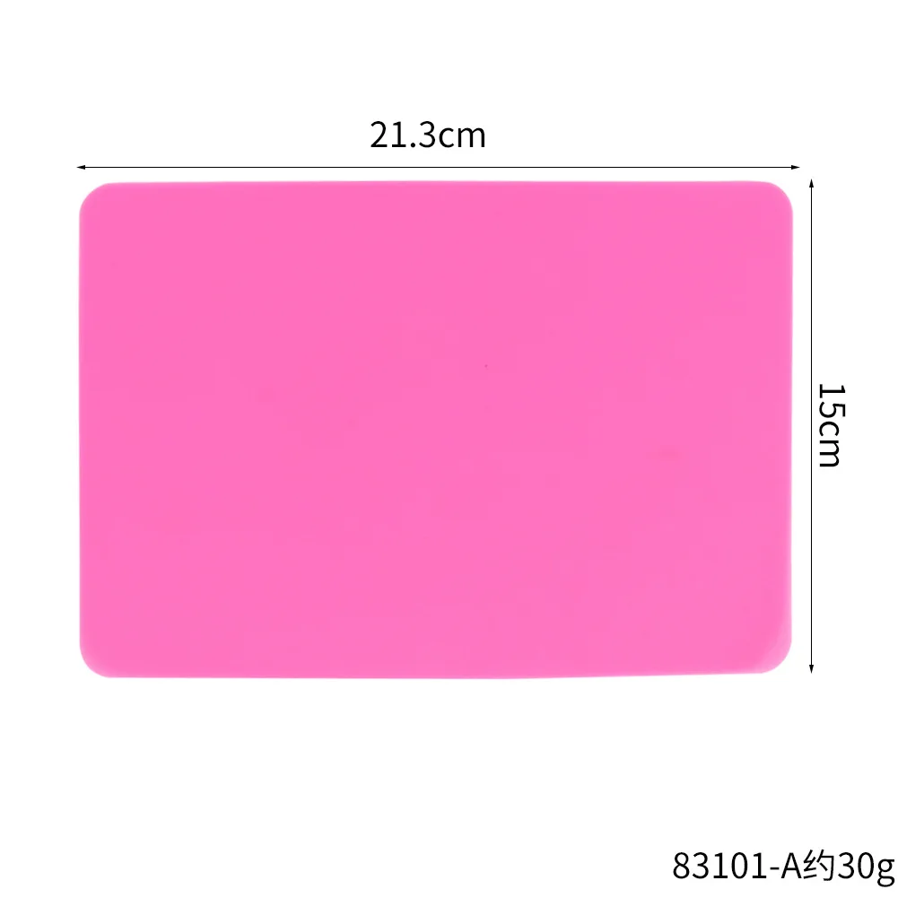 Silicone Food PlaceMat Kitchen Baking Rolling Pad Mat Waterproof Non-Slip Coaster Heat Insulation Cushion Holder Kitchen Tool
