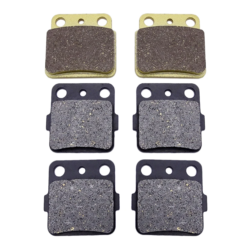 Motorcycle Front Rear Metalic Brake Disks Brake Pads Kit 1 Set for SUZUKI ATV LTZ 400 (2003-2011)