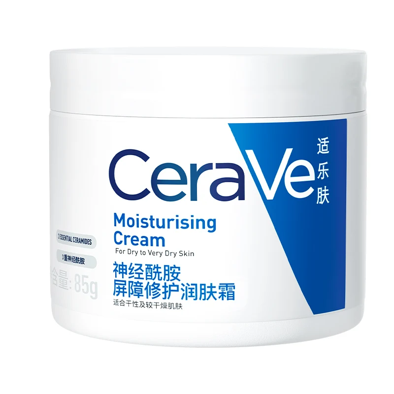 CeraVe Moisturizing Cream 85g Body Cream with Hyaluronic Acid and Ceramidesand Face Moisturizer for Dry Skin Oil-Free 1