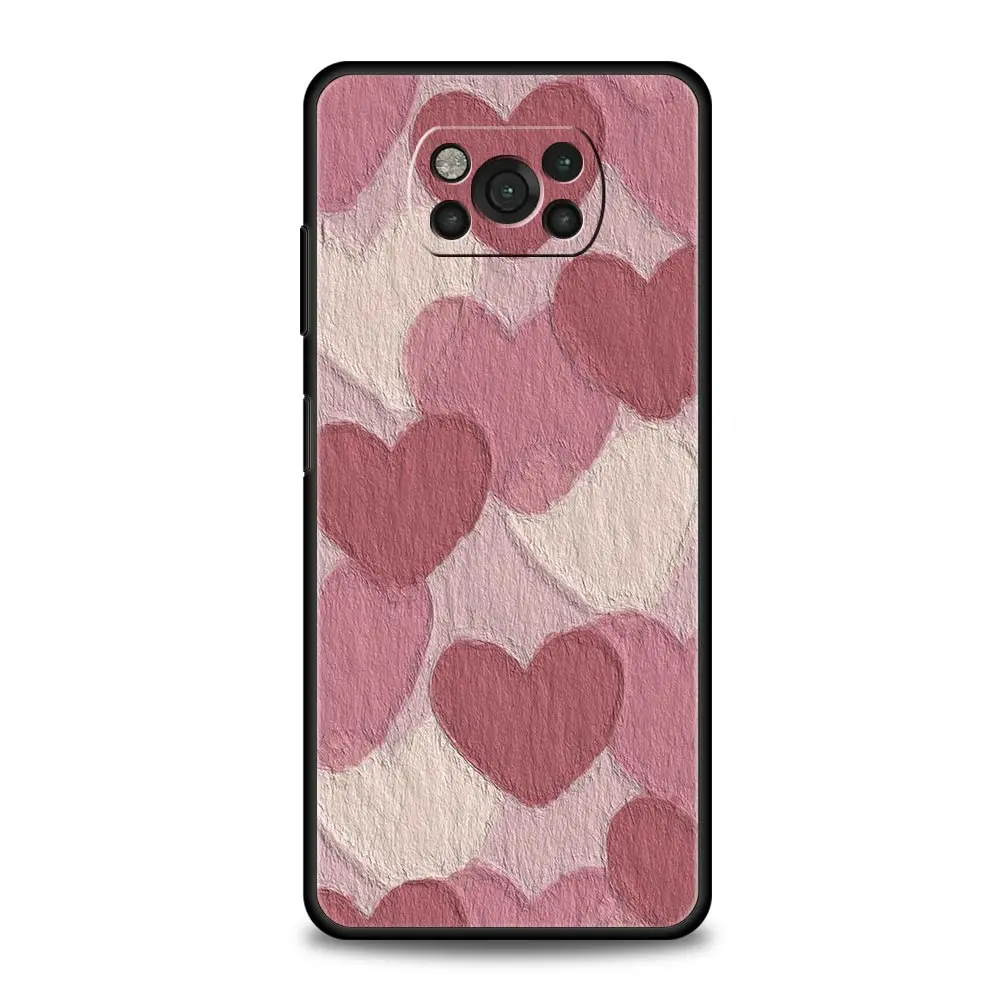 Love Flower Art Soft Phone Case - Elegant Floral Design Soft Cover