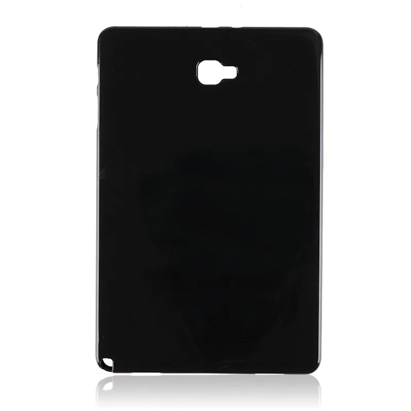 Ultra-fino Macio Silicone Tpu Impermeável Case para Samsung Galaxy Tab a a6 10.1 P580 P585 com S-caneta Transparente Capa Traseira Novo - Imagem 2