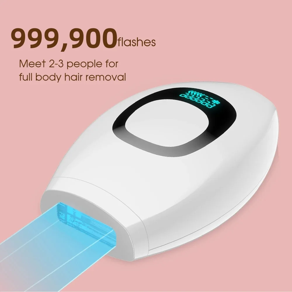 999,900 Flashes Bikinis IPL Pulses Epilator Painless Laser Hair Removal