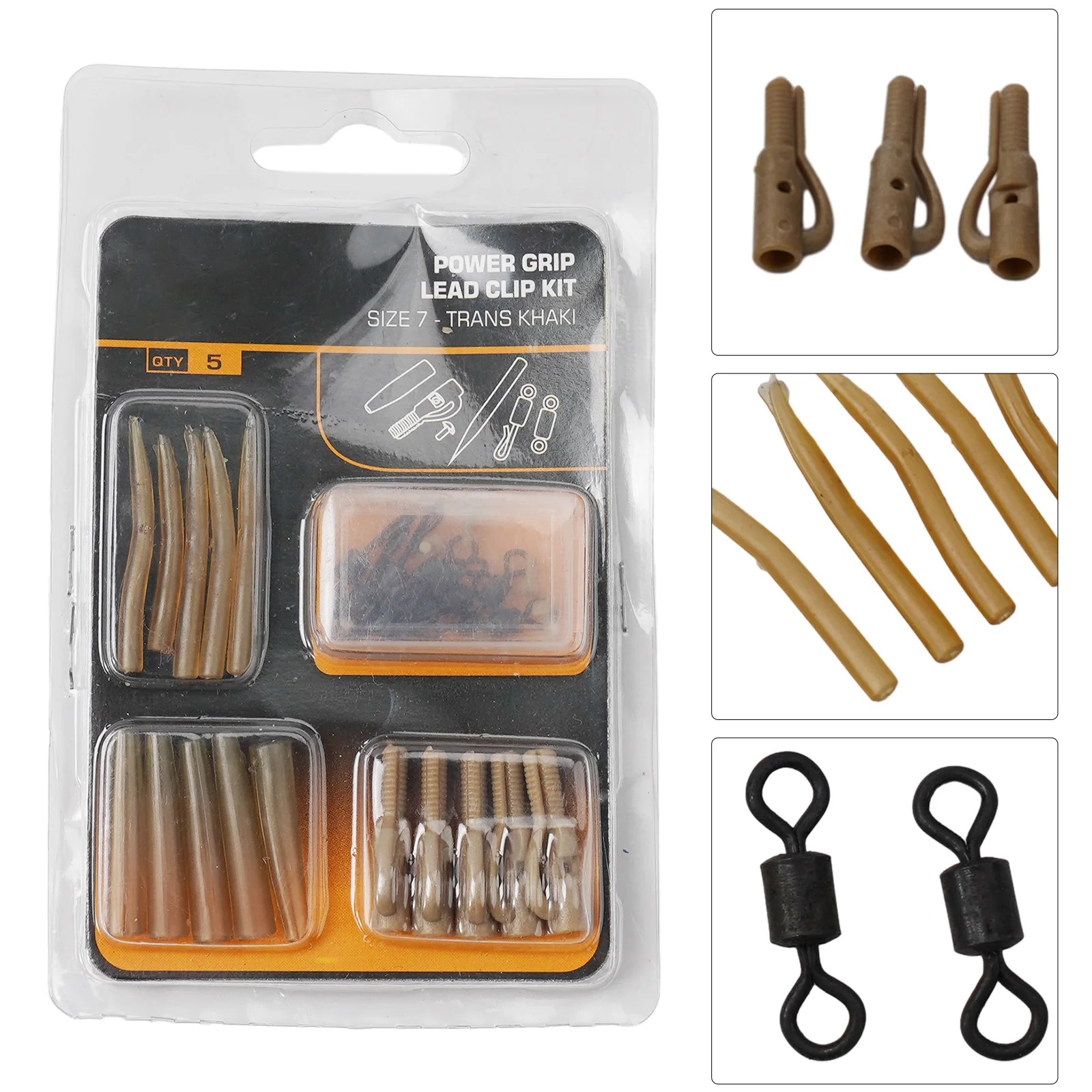 

Carp Fishing Helicopter Gear Kit Helicopter Sleeve Bead Accessories Quick Change Rotary Line Aligner Multi-Clamp Kit Fishing