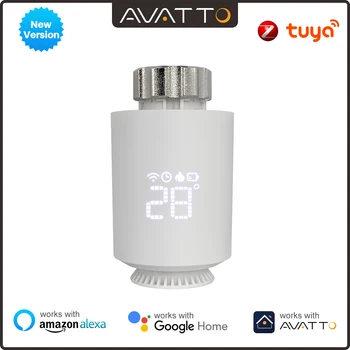 Renuj Smart Thermostat - ZigBee Radiator Thermostat with Tuya, Alexa & Google Support