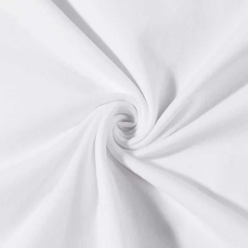 Polyester Sublimation Blank White T-Shirts for Man Women Kids Casual Short Sleeve Summer Tops Tee Shirts 6