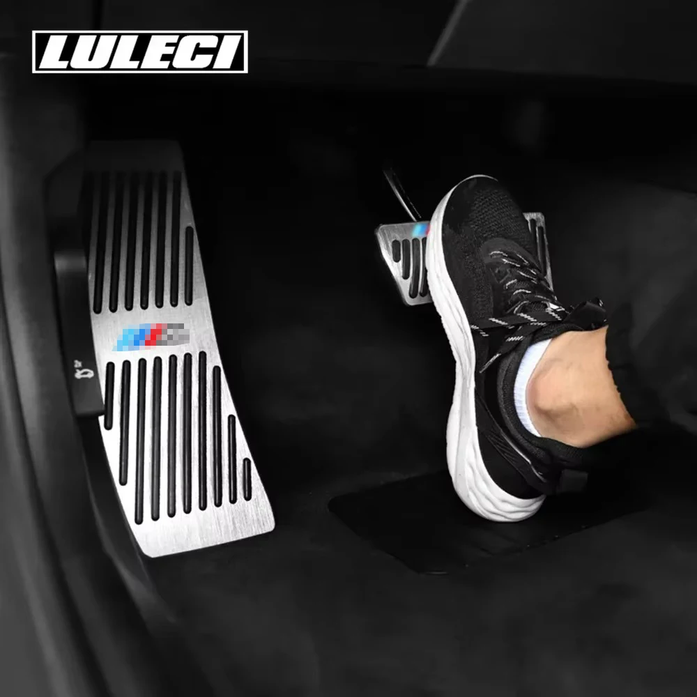 Car Accessories Car Pedals Pedal Cover Foot Rest Fuel Brake Gas Pedal Pads Covers for BMW 3 Series E90 E91 E92 E93 E84