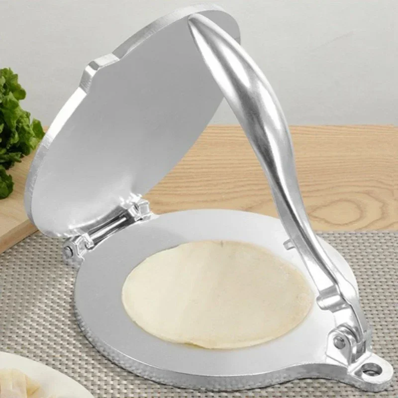 Tortilla Press Maker Aluminum Alloy Manual Pizza Pie Making Tortilla Dough Pressing Tool Homemade Pancake Kitchen Cooking Supply
