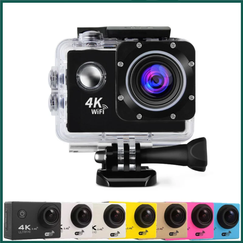 Action Video Camera Waterproof 4k Ultra Hd Mini Action Camera 2.0