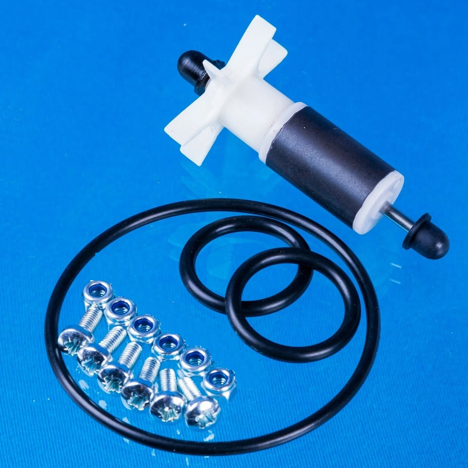 

E02 Repair #58113 P4071 Filter Pump Wheel Service Set for Layzspa for Saluspa Nut with Anti Loosening Screw Rubber Ring