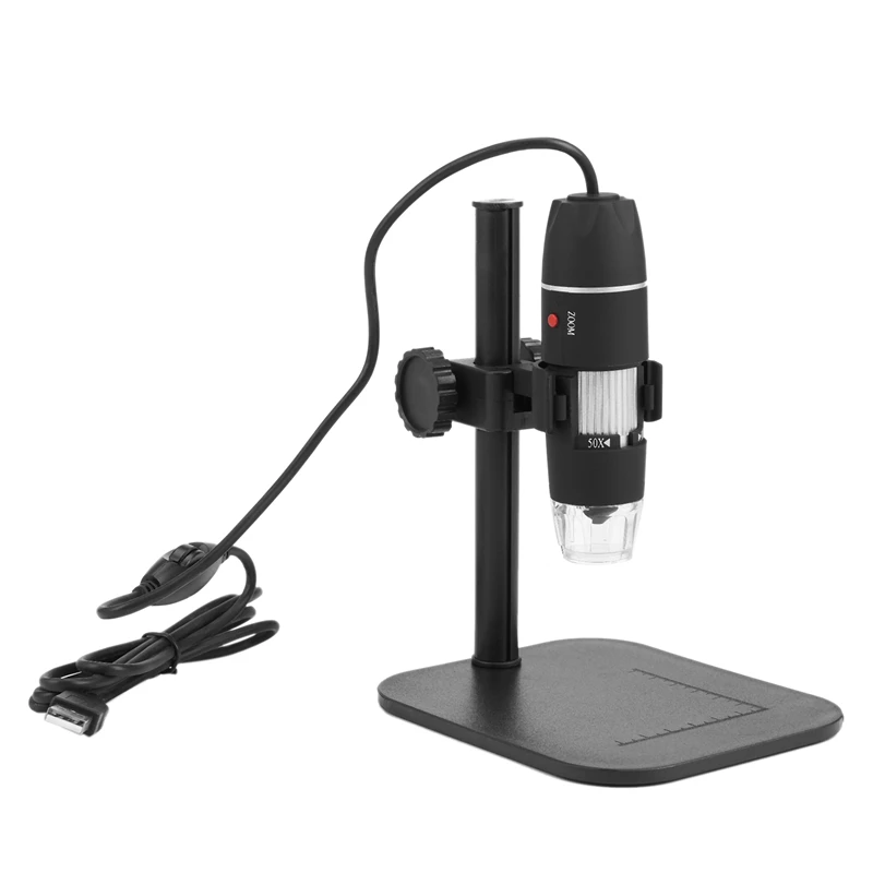 Digital Usb Microscope 50x500x Electronic Microscope 5mp Usb 8 Led