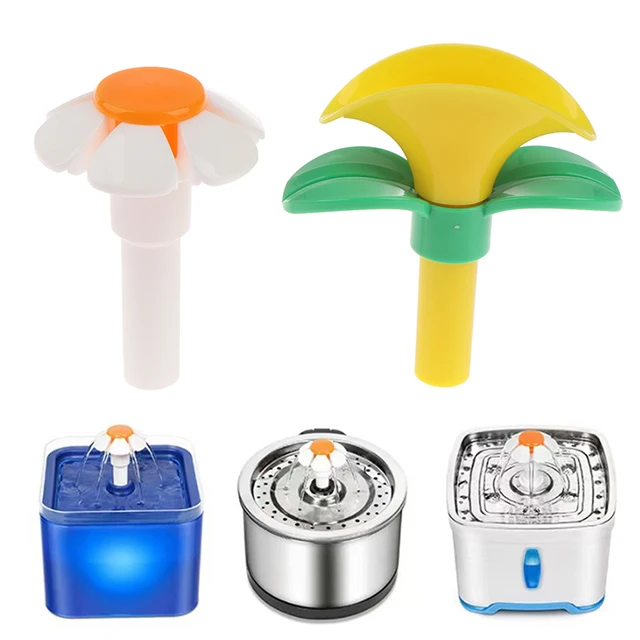 Cat Fountain Replacement Flower Nozzle Head For Round Cubic Top Water Dispenser 2