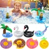 1Pc Inflatable Drink Holder Swimming Pool Drink Cup Stand Holder Float Toy Coasters For Beverage Bottle Kids Toys and Pool Party 1