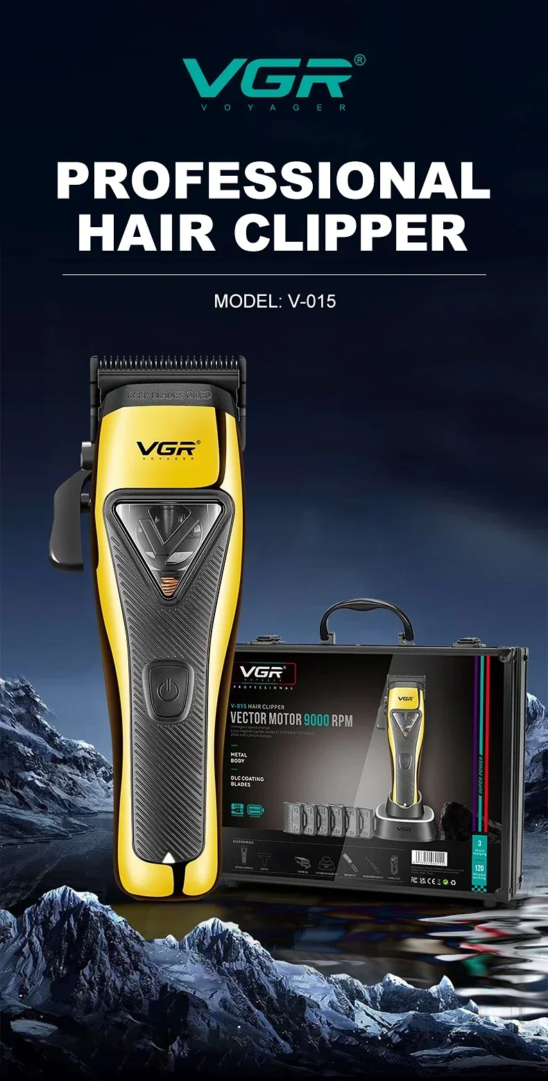 VGR V-015 Hair Clipper