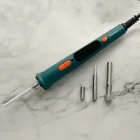 120W/150W Digital Electric Soldering Iron Kit  Soldering Tool Set   Dual Calibration Temperature 200-600C 907S909 Welding tool - Image 6