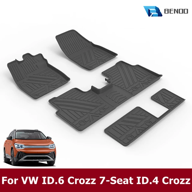 For Volkswagen ID.6 Crozz 7-seat All-Weather Car Floor Mats VW