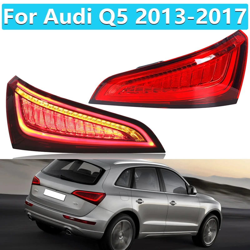 Car LED Tail Light For Audi Q5 2013 2014 2015 2016 2017 Rear
