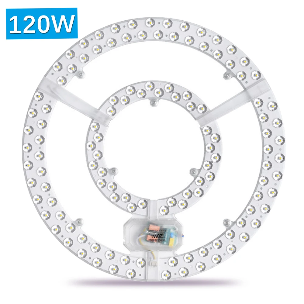 Ceiling Lights Led Panel 220V Replacement Led Module 120W Round Circle Led Light Panel Board Module Lamp For Ceiling Fan Lights