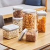 UFORU Press type sealed jar Kitchen grain storage box Food grade spices dry goods moisture-proof plastic storage jar 1