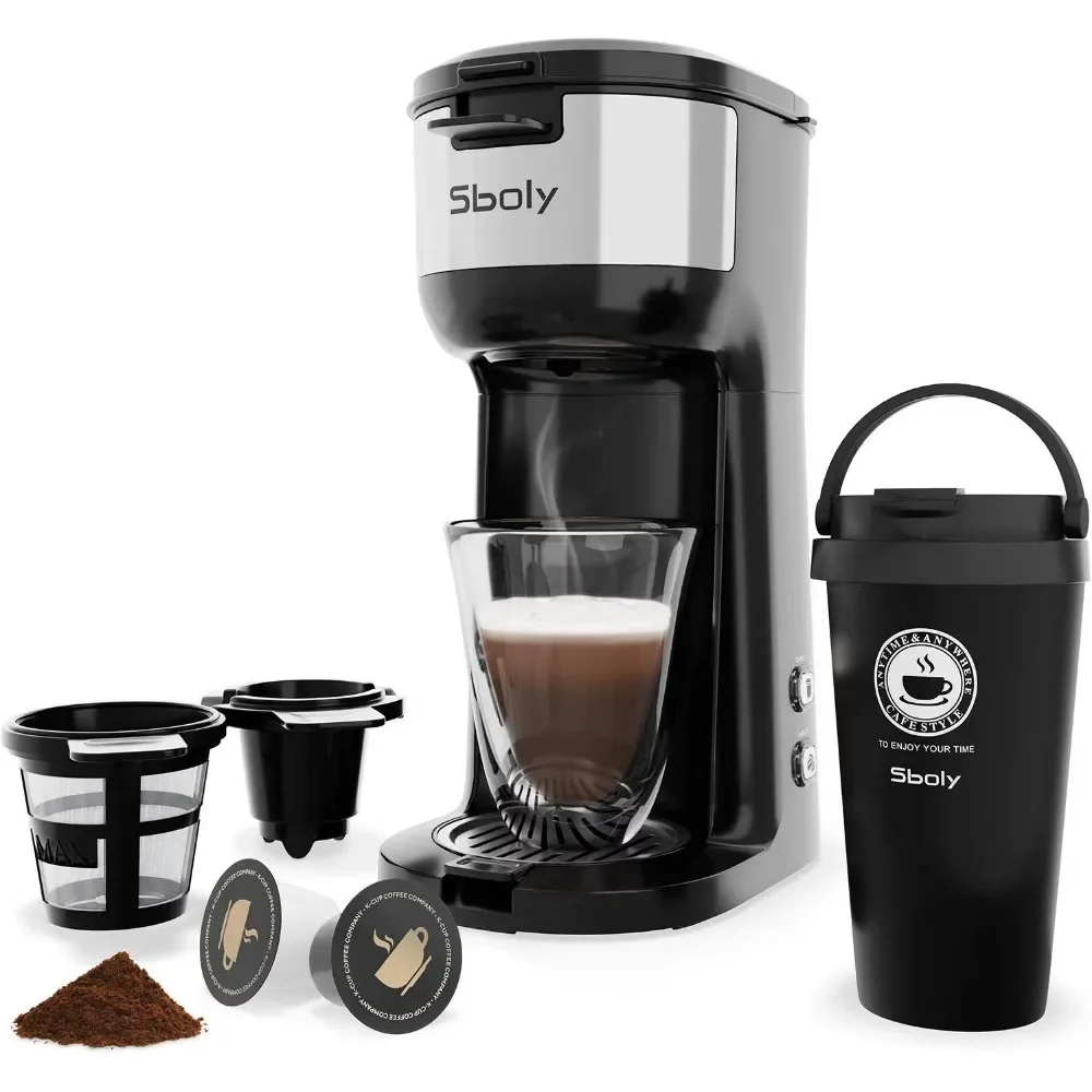 Automatic Single-Serve Coffee Machine with 16-Oz - AliExpress