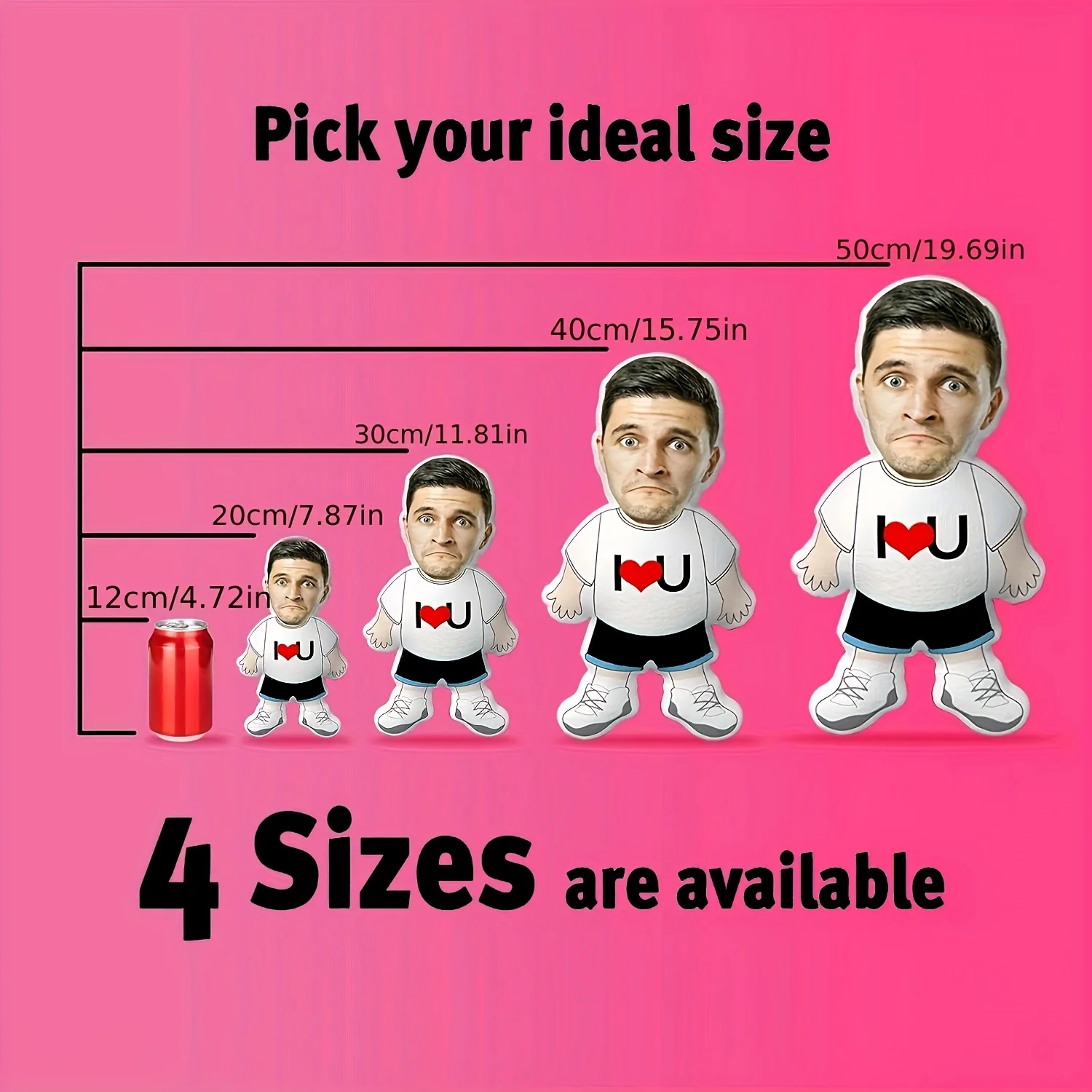 Customized photo pillows are suitable for personalized love expression gifts such as couples' birthdays and festivals 3