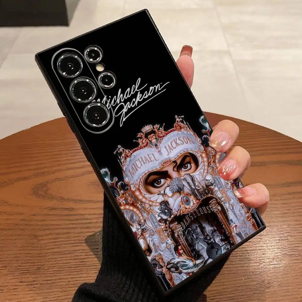 Michael Jackson Inspired Phone Case - Black Cover