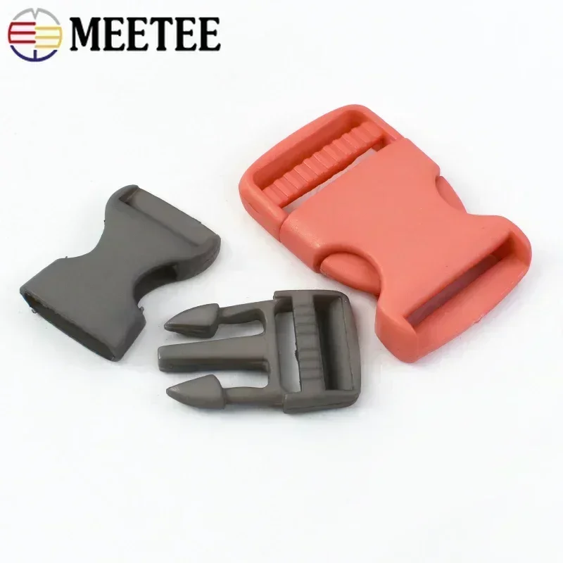 5/10Pcs 15/20/25/30mm Plastic Buckles for Bag Quick Release Closure Buckle Strap Clasp Belt Dog Collar Hook DIY Crafts 6