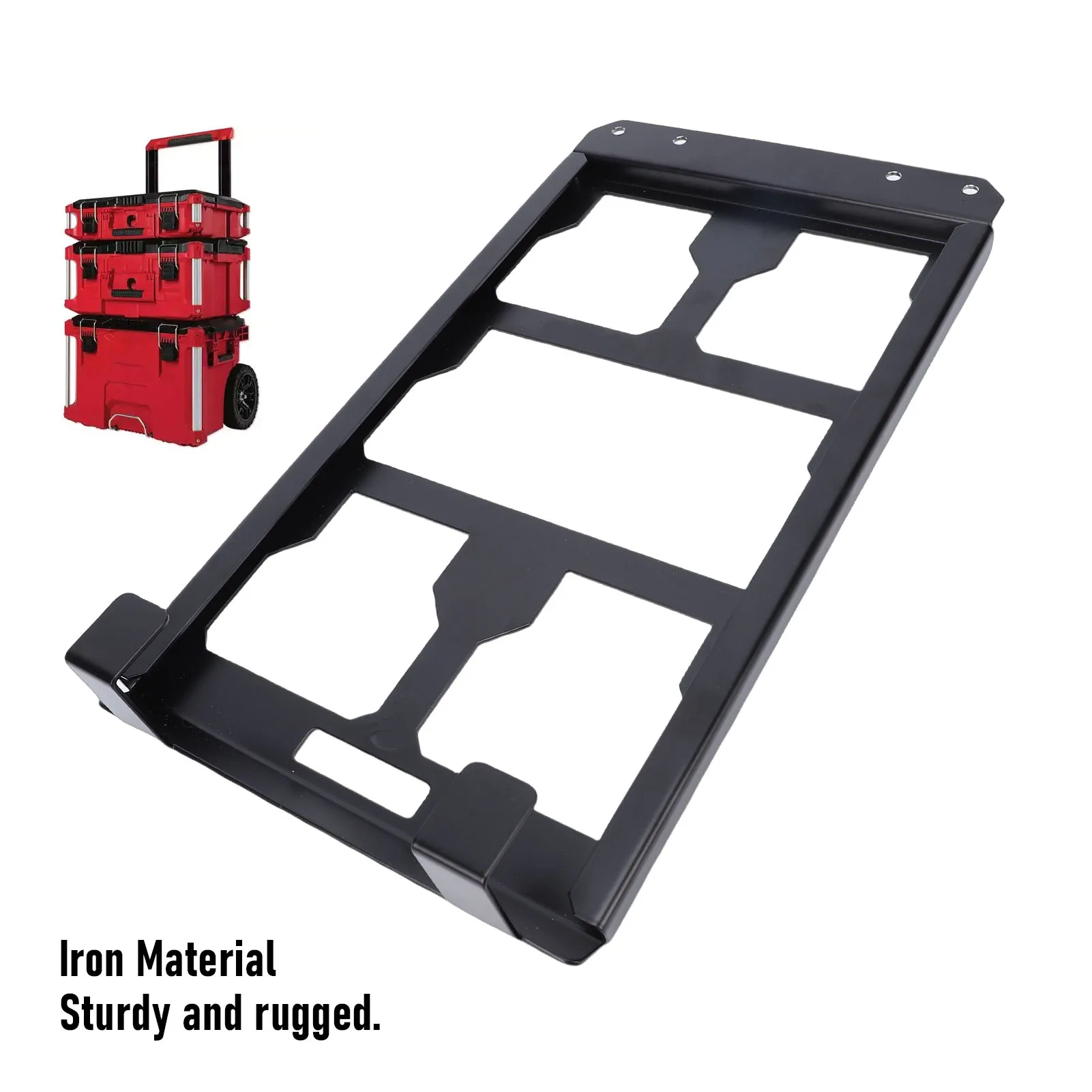 도구 상자 벽걸이 플레이트 철제 경량 도구 상자 팩아웃 48-22-8427 도구 상자용 금속 베이스 교체품