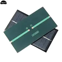 Panneau solaire intelligent 1W 5V, 60x110mm, petit panneau solaire pour recharge de téléphone portable, jouet léger pour la maison 1