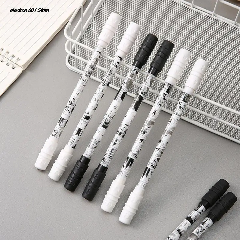 

1Pcs Rotating Pen Spinning Gaming Pen for Kids Students Writing Funny Toy Pens Cartoon Anime Cute Gel Pen School Supplies
