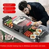 110V Multi-Functional Non-Stick Electric Grill and Griddle,Home Electric Griddle & BBQ Grill,Perfect for BBQ and Hot Pot 1