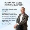 Digital Bluetooth Audio Telephone Hearing Aid Hearing Aid Neckband Aid for Hearing Loss Deafness Rechargeable 2