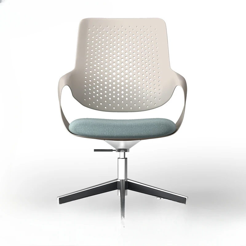 Simple, casual, creative office chair, conference chair, staff chair, modern backrest, home computer swivel chair, study chair white staff desk chair combination simple modern 46 people staff computer screen table office furniture