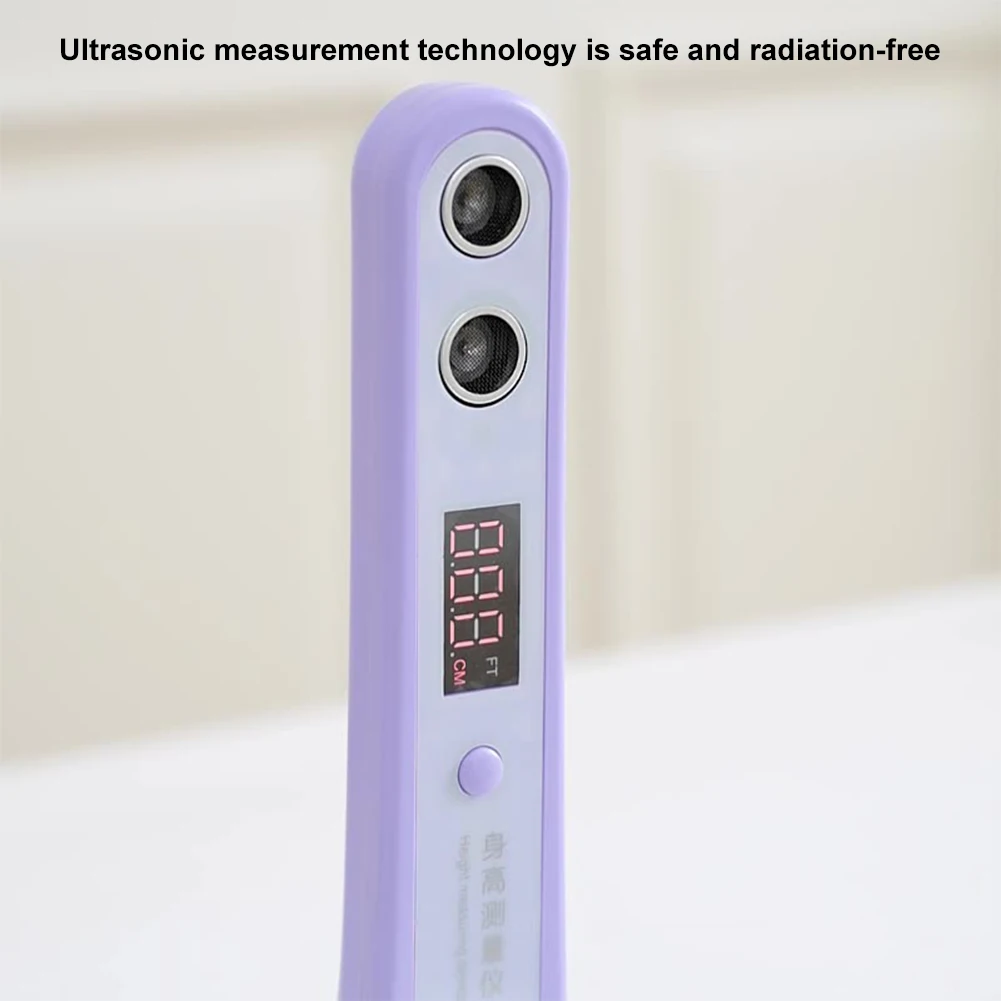 Height Measuring Ruler Ultrasonic Digital High Accuracy Portable Device Electronic For Children