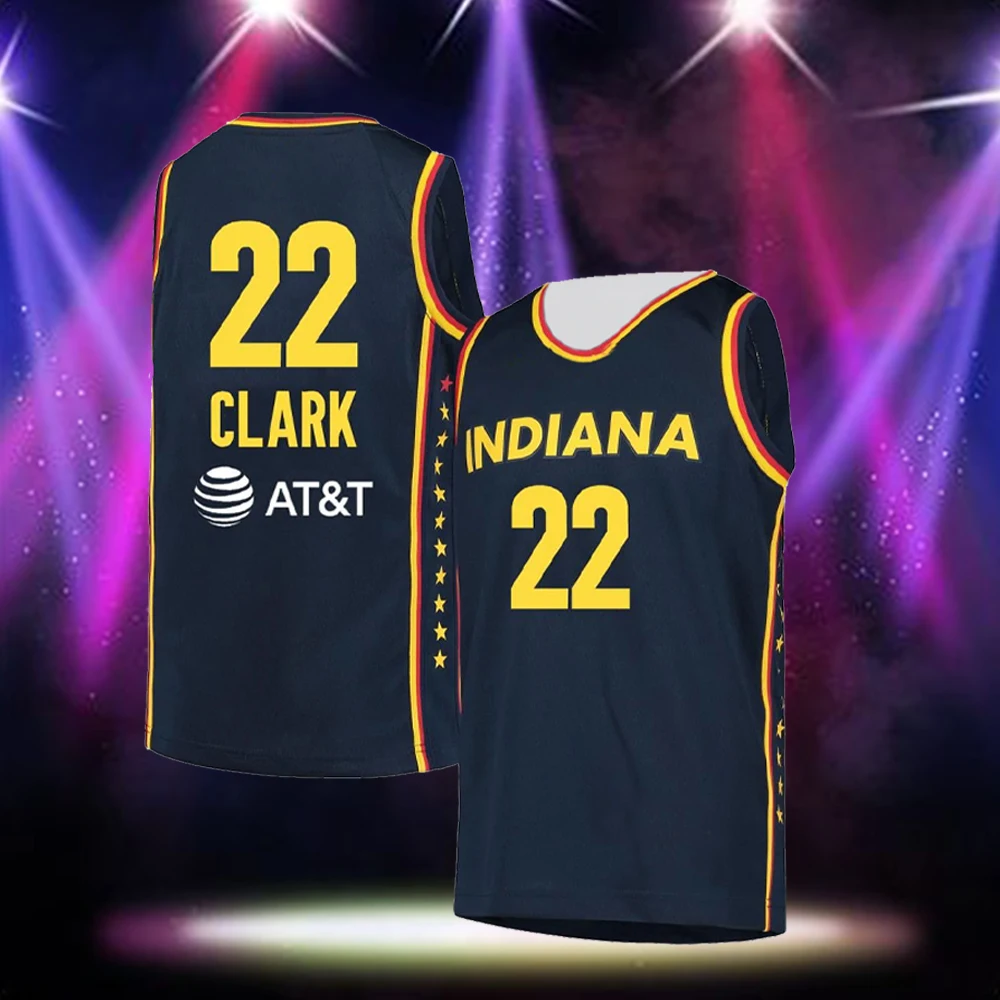 Oversized Men&rsquo;s T-Shirt Printing Indiana Fever Caitlin Clark Wnba All-Star Phoenix Jersey Baby Summer Clothing mens jersey