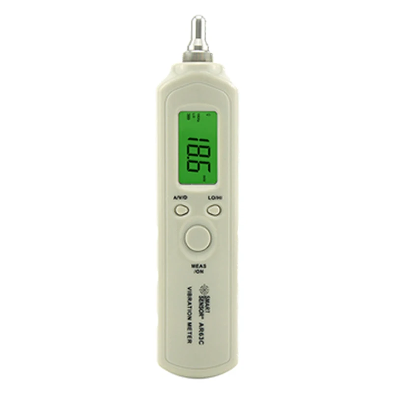 Vibration Analyzer SMART SENSOR AR63C Pen Vibration Meter Tester Velocity Acceleration Displacement Measurement