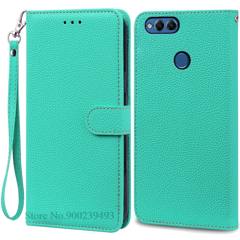 Leather Flip Wallet Case