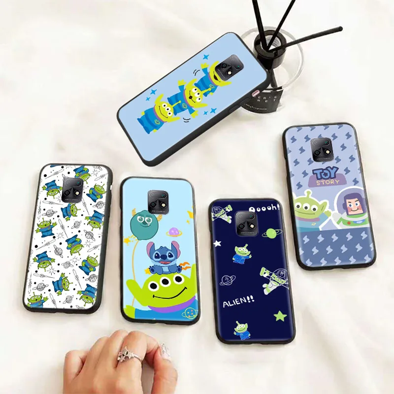 Custodia Morbida Nera Aliena Per Samsung Galaxy S7 Edge J2 Prime J4 Core J5 Plus J7 Duo J8 Pro