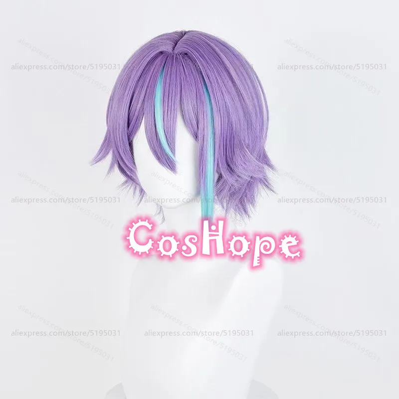 Kamishiro Rui Cosplay Wig Purple Blue Wig Cosplay Anime  display picture 1