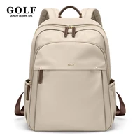 GOLF Laptop Backpack 15 inch Women Backpacks Bags Elegnat Nylon Waterproof Back Pack with Secret Pockets Anti Theft High Quality 1