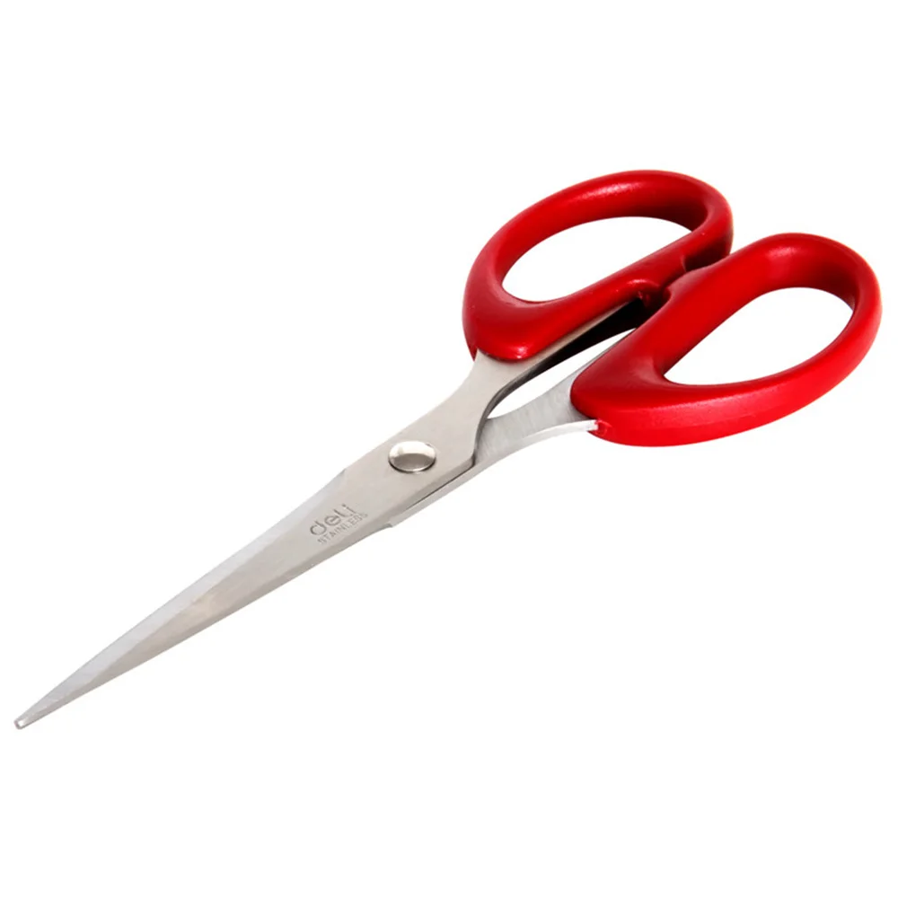 Deli 0603 Office Scissors 170mm(6.7) Stainless Scissors Retail Packing  Good Looking Desk Scissors - Paper Trimmer - AliExpress