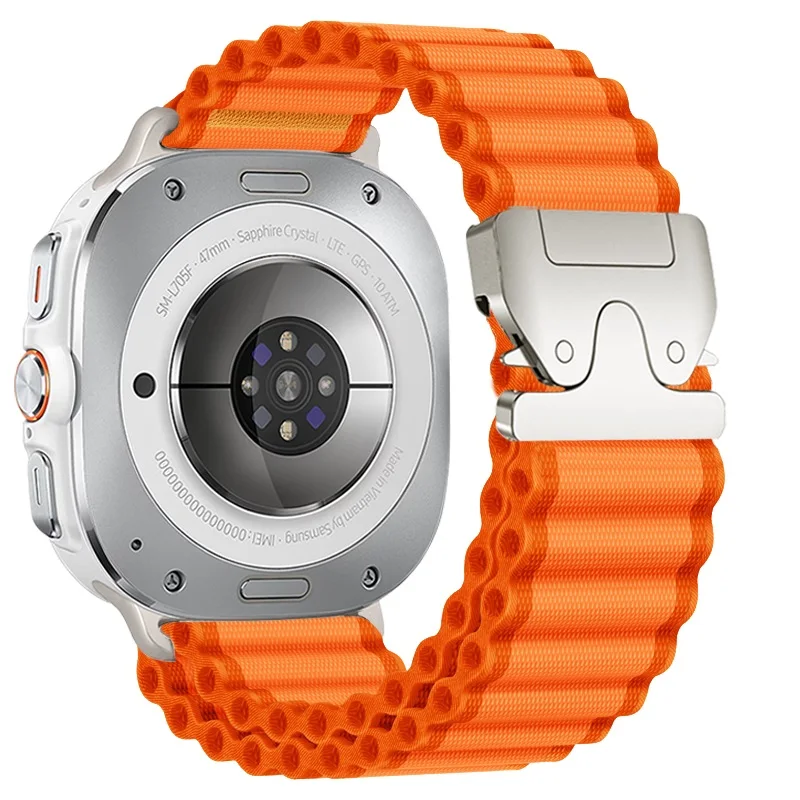 Trail Nylon Loop Watch Strap with Original Connector, 47mm, No Gaps