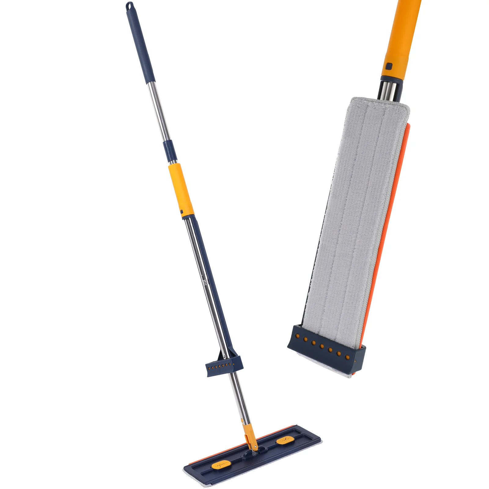 

Flat Mop Flat Floor Mop Non-wash Mop Multi Functional Mop With Mop Pads