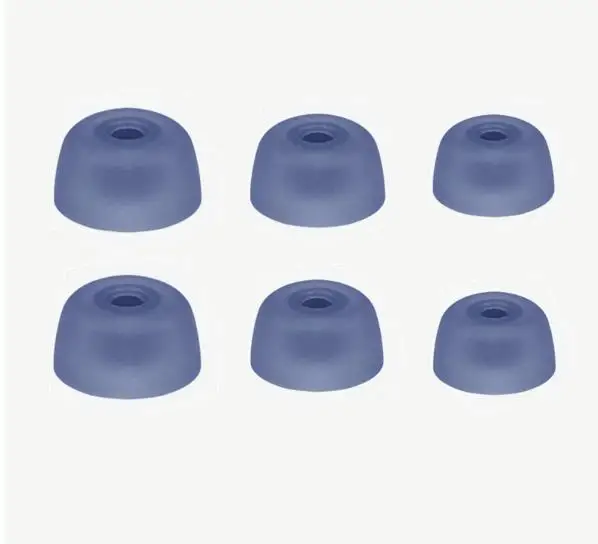 Premium Replacement Eartips - Pack of 6 for True Wireless Earbuds