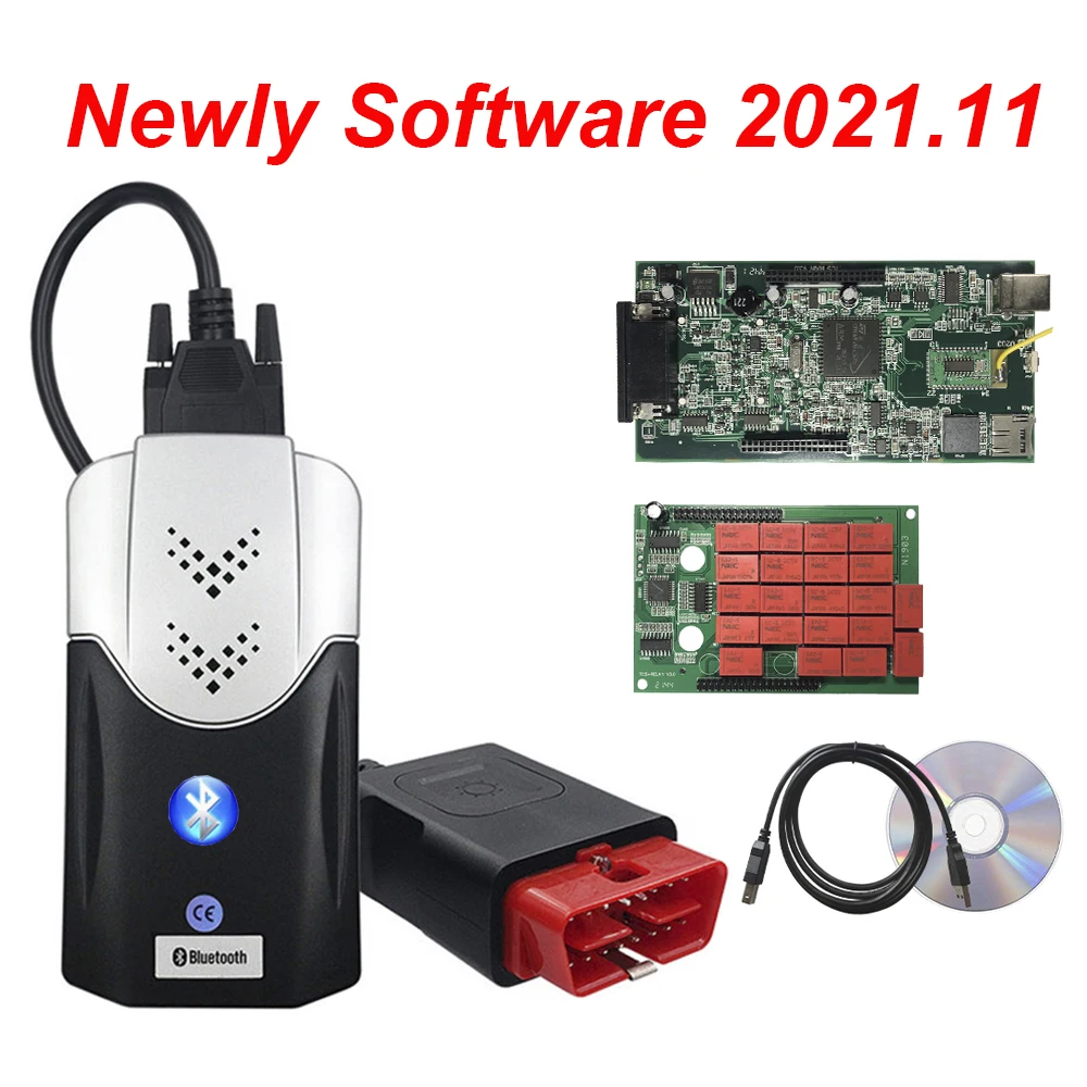 2023 Latest Scanner 2021.11 With Keygen Multidiag Pro With Bluetooth For Car & Truck Car Diagnostic Tool OBD2 Scanner