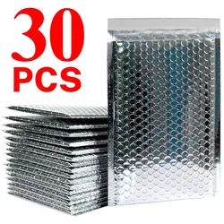Silvery Bubble Metallic Shipping Envelopes - Small Business Packaging Supplies - 18*23cm (30PCS)