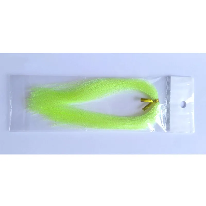 Crystal Shining String Hook Lure Assist Fly Fishing Tool Luminous Silk Twisted Strand String Tying Lure Flies Accessories 1pc