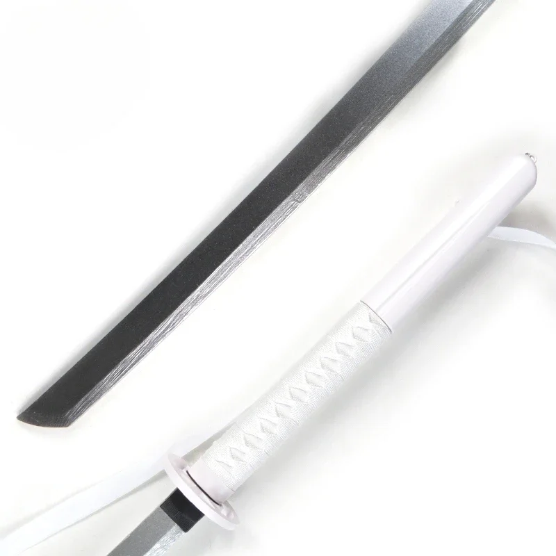 BLEACH Kuchiki Rukia Sode Cosplay No Shirayuki White Katana Sword Weapons Props for Chrismas New Year Party
