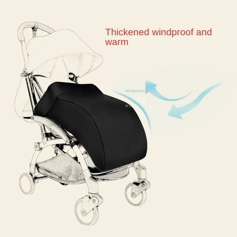 Baby Carriage Winter Cover Pram Sleeping Bag Child Seat Footmuff Thick Cotton Mat for Stroller Accessory Baby Stroller Footmuff