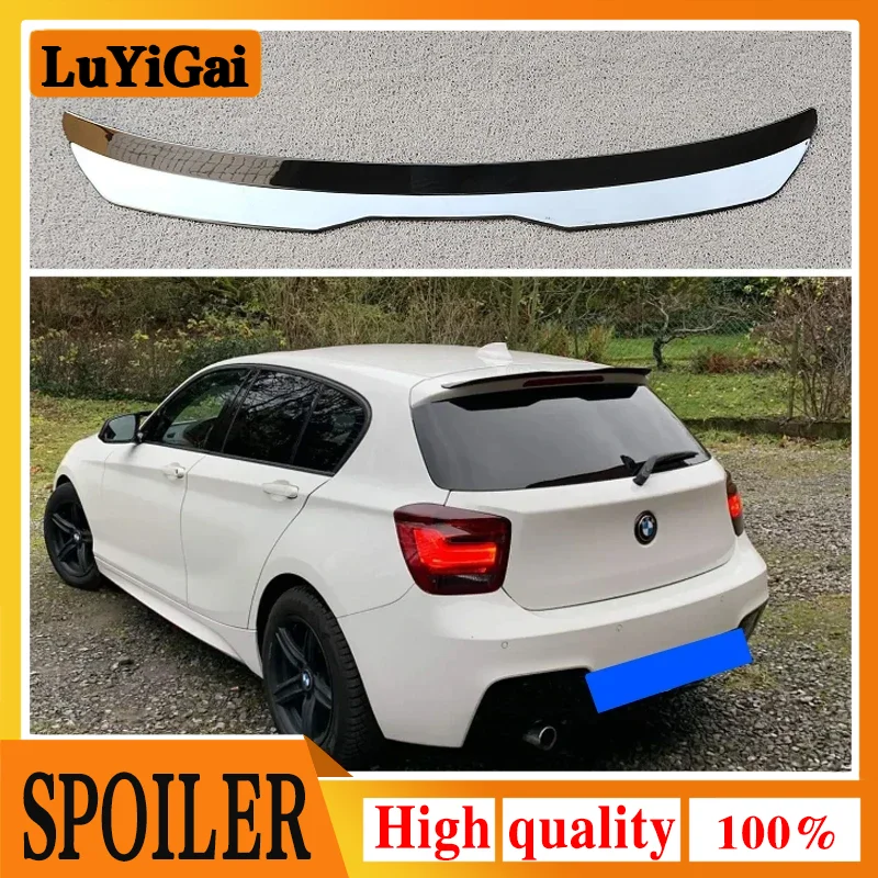 Spoiler Sul Tetto Posteriore Per Bmw Serie 1 2004-2011 E87 Spoiler Hatchback 120I 118I M135I 116I Abs Spoiler Laterale Per Ala Posteriore Dell'Auto
